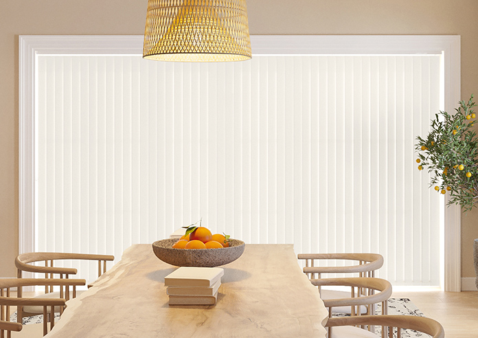 Trinity (Blackout), Off White - Vertical Blind - Image 6